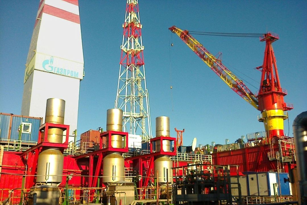 Компрессорные установки на МЛСП «Приразломная» (ПАО «Газпром нефть»)